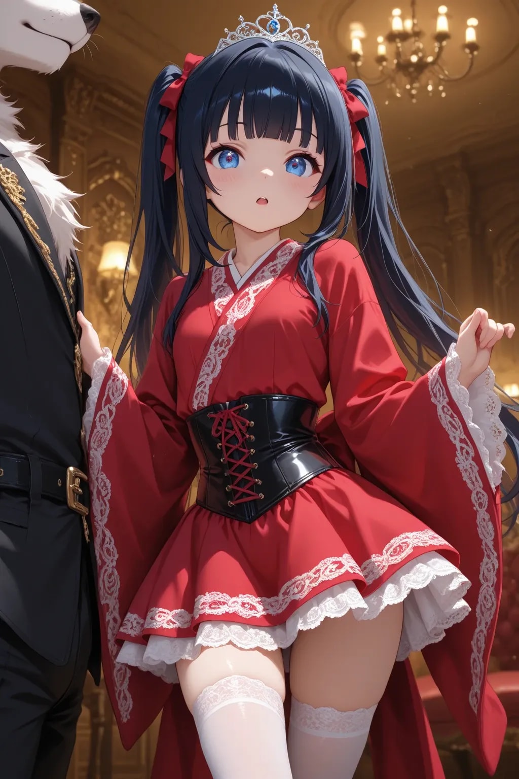 プリンセスの成人の日《SeaArt》