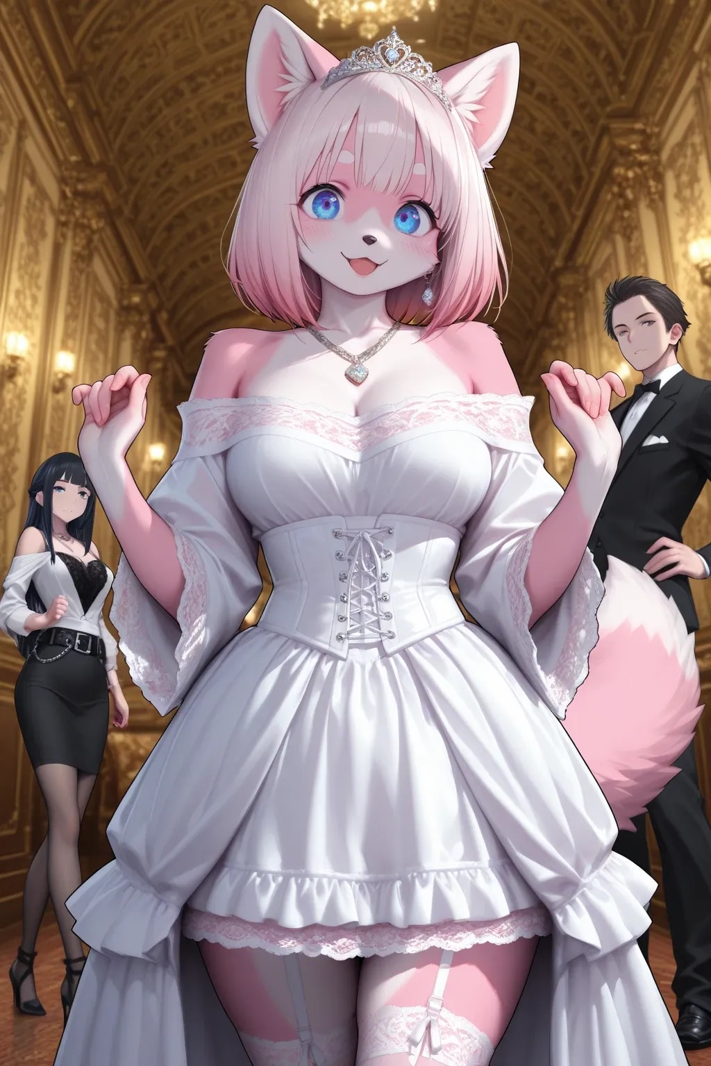 プリンセスの成人の日《SeaArt》