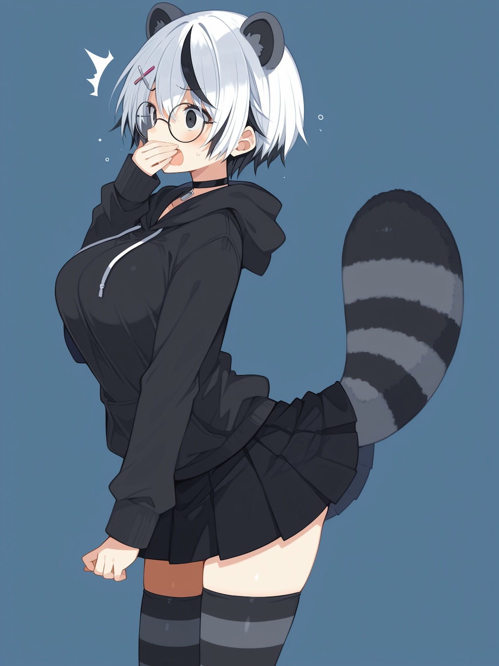 【借】新キャラ内気巨乳ケモミミーズ