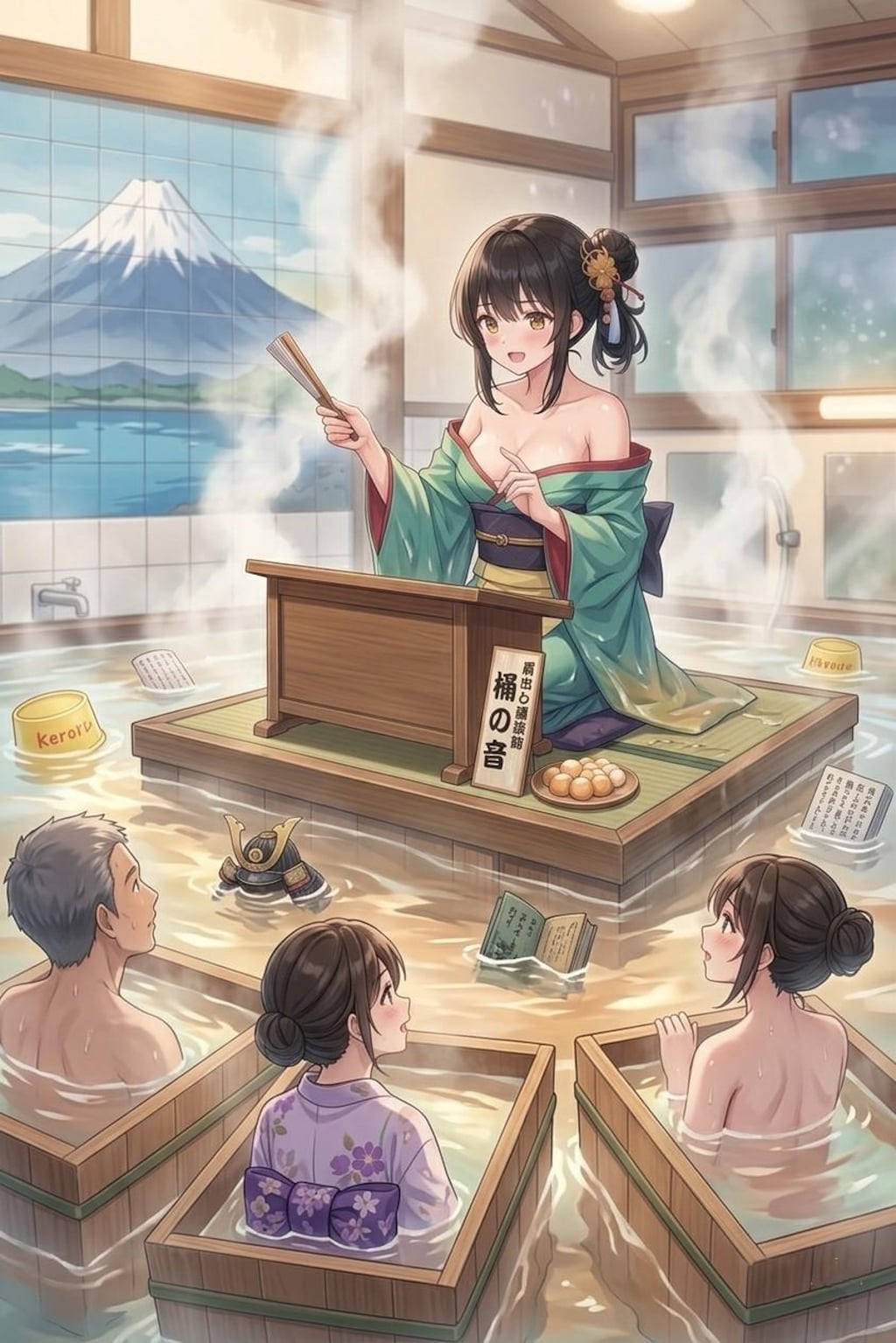 肩出し銭湯講談師 談みすず