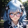 青髪ブレザー 6枚目