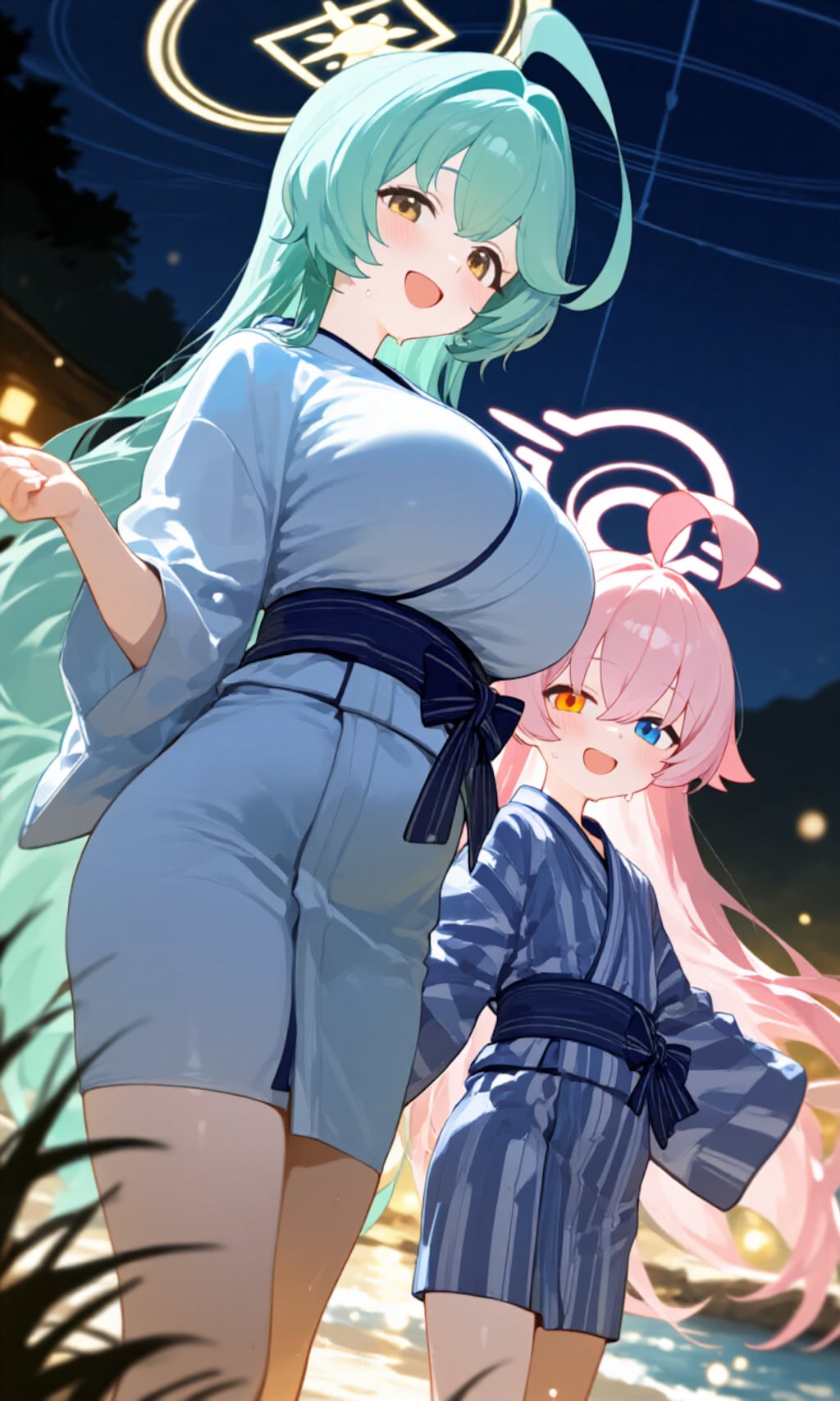 ホシノとユメ　浴衣2