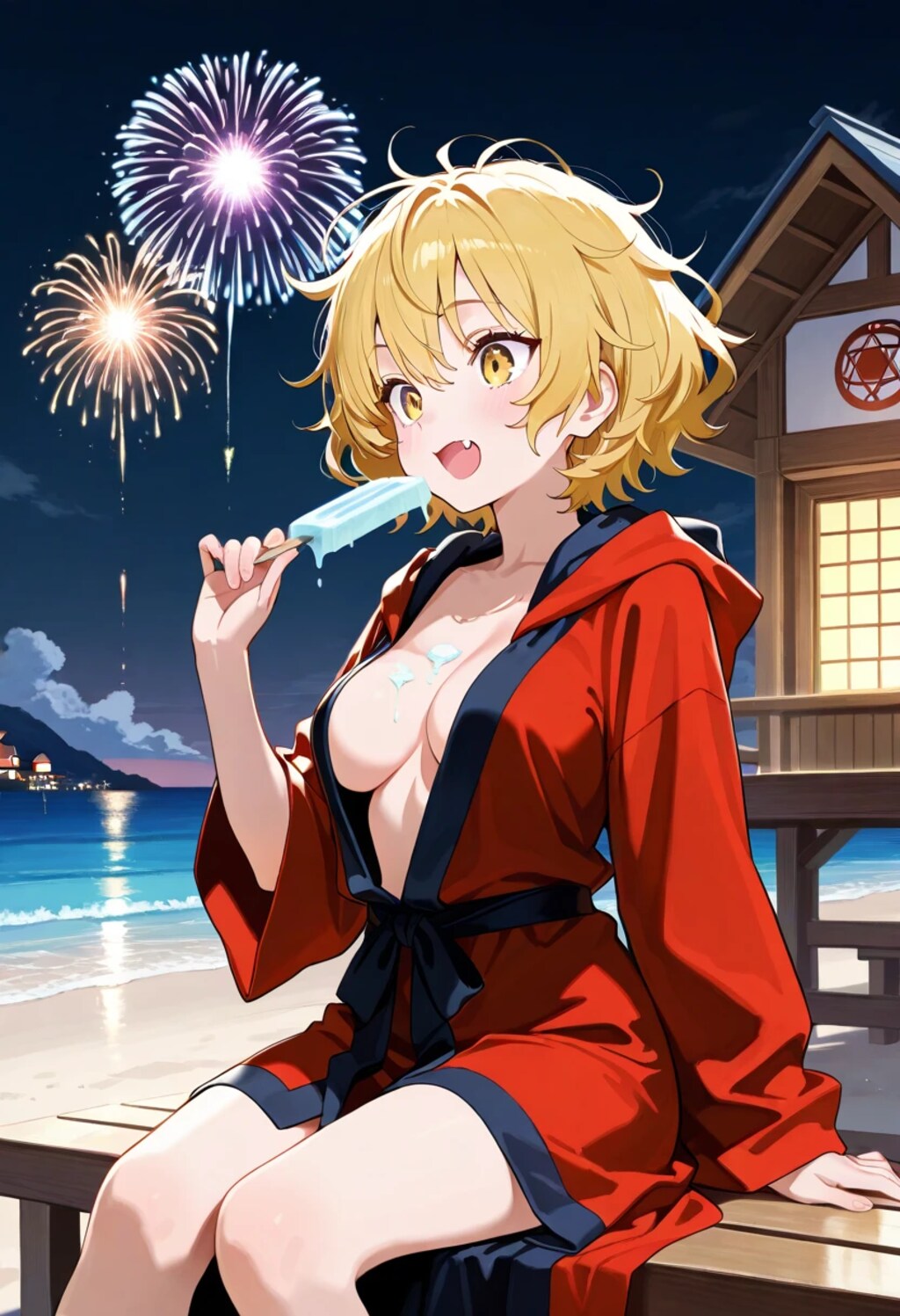 小説『取りあえずアイスで糖分補給な湖夏ちゃん』【ニャンノ世界】