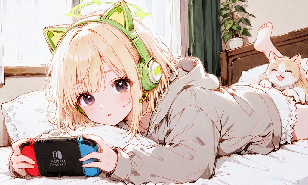 ゲームで遊ぶ子