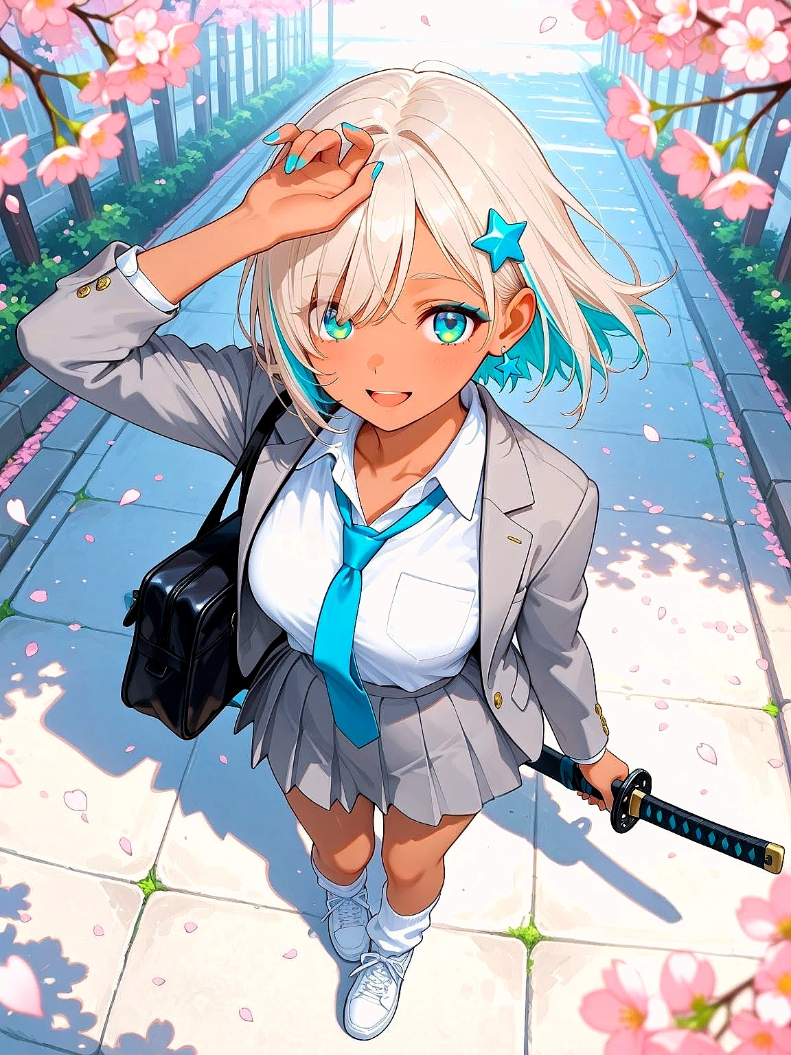 褐色ギャル | の人気AIイラスト・グラビア