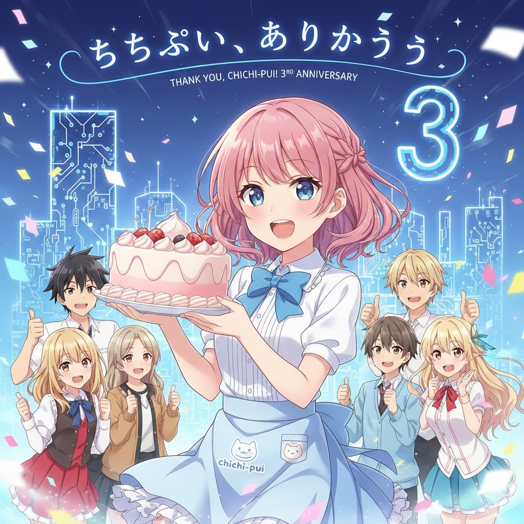 ちちぷい、ありがとう企画参加投稿 | の人気AIイラスト・グラビア