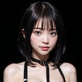 ボンテージでポロリ 9枚目