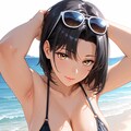 こんなところで大きくして…あとで、ちゃんと面倒見てあげるから❤️ 5枚目