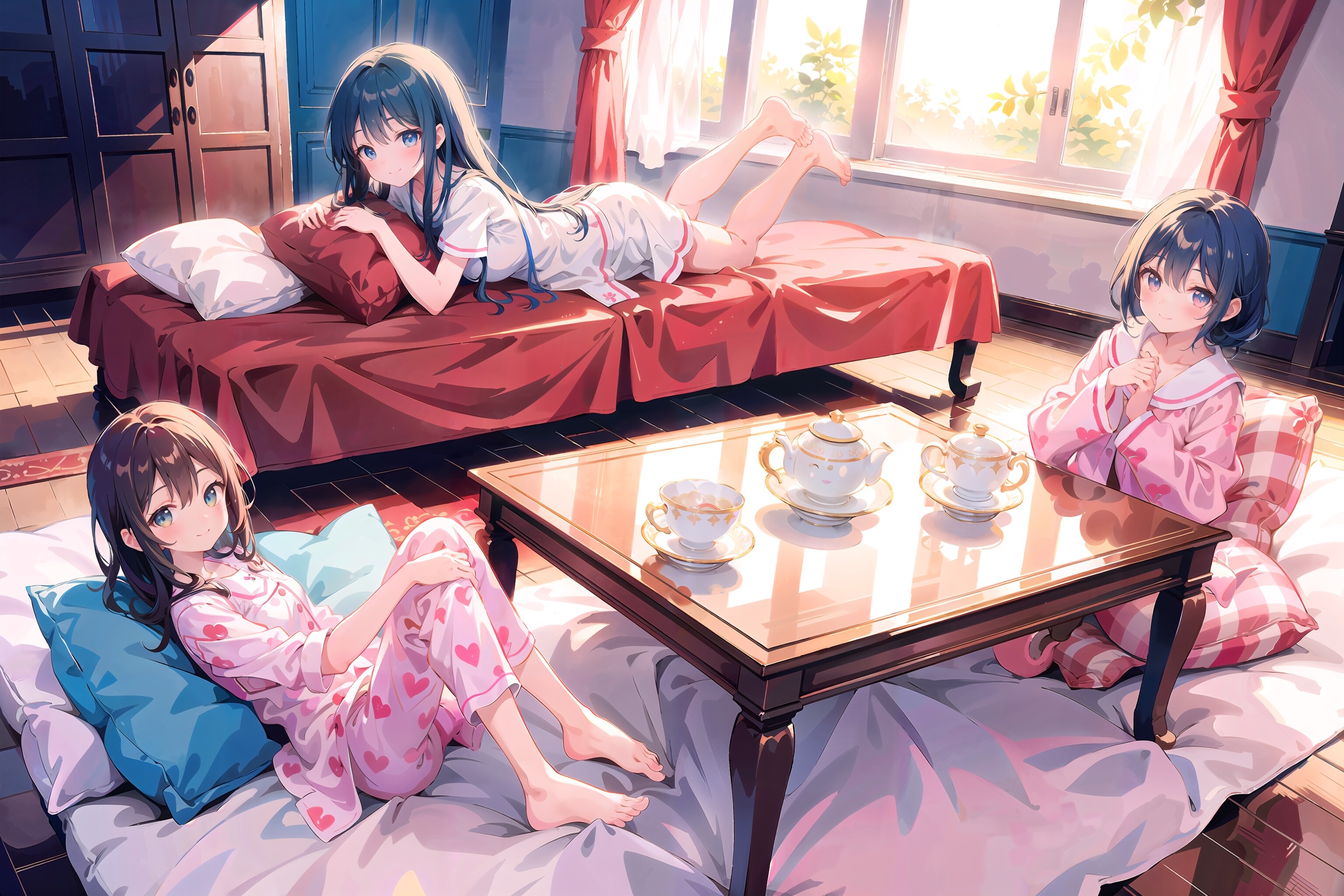 お泊まり女子会1