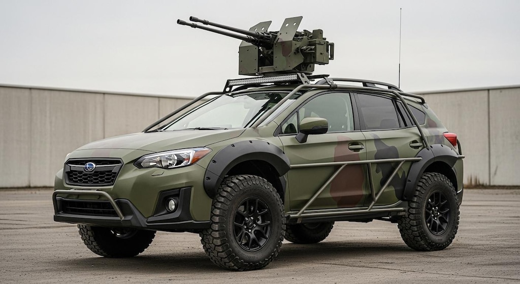 インプレッサ軍用車