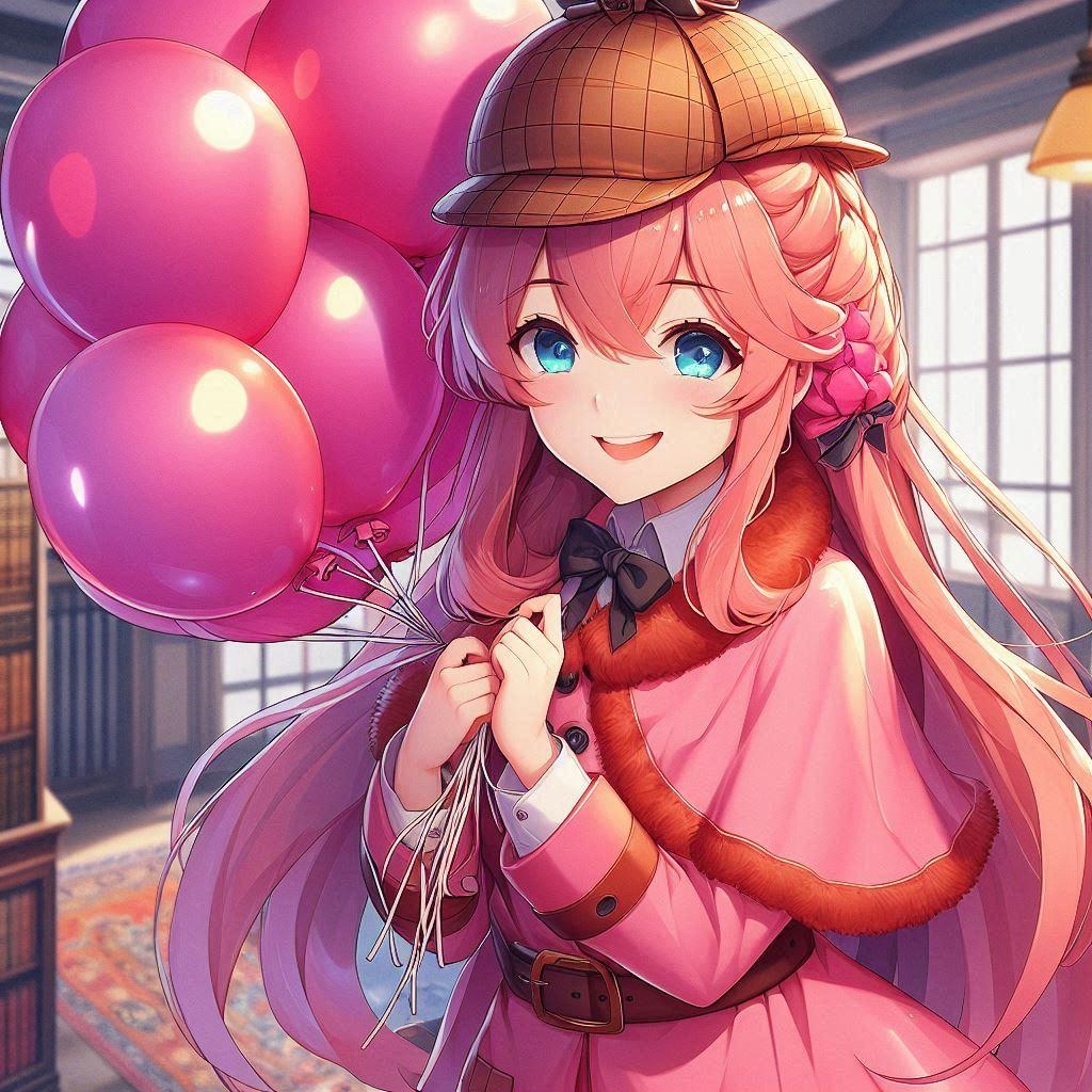 事件の真相究明はこの風船探偵に任せなさい♡