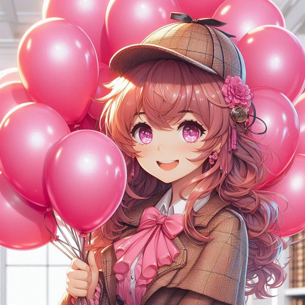 事件の真相究明はこの風船探偵に任せなさい♡
