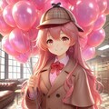 事件の真相究明はこの風船探偵に任せなさい♡ 3枚目