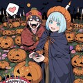 ハロウィンナイトの青髪ちゃん 2枚目