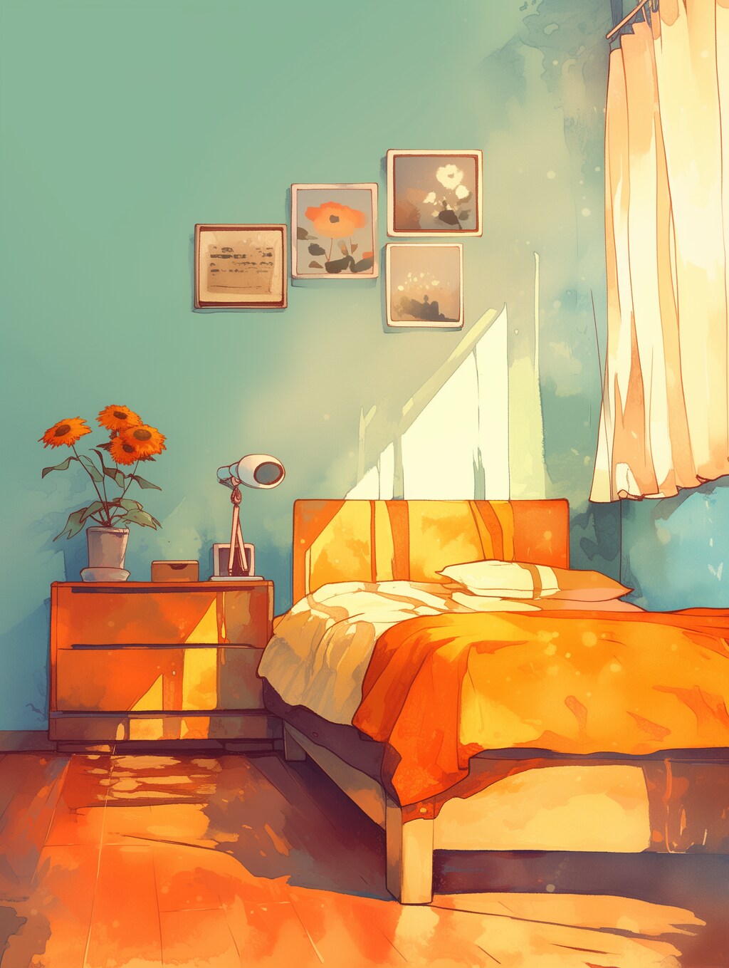 room --ar 3:4 --personalize 8x3z4mg --niji 6