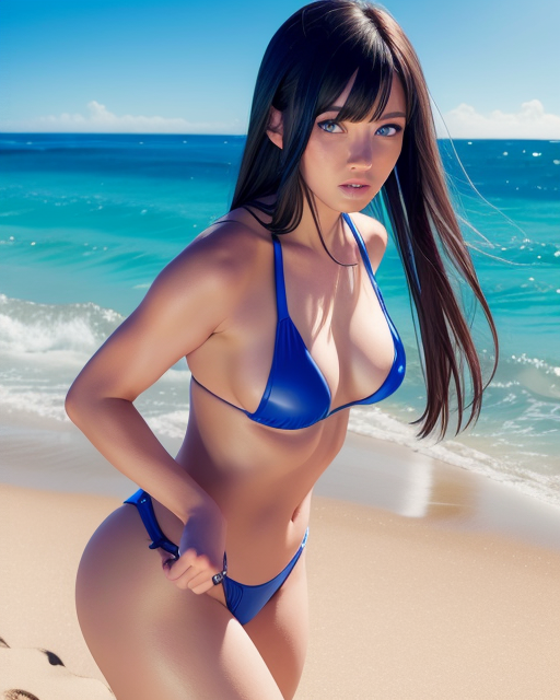 青い目の少女