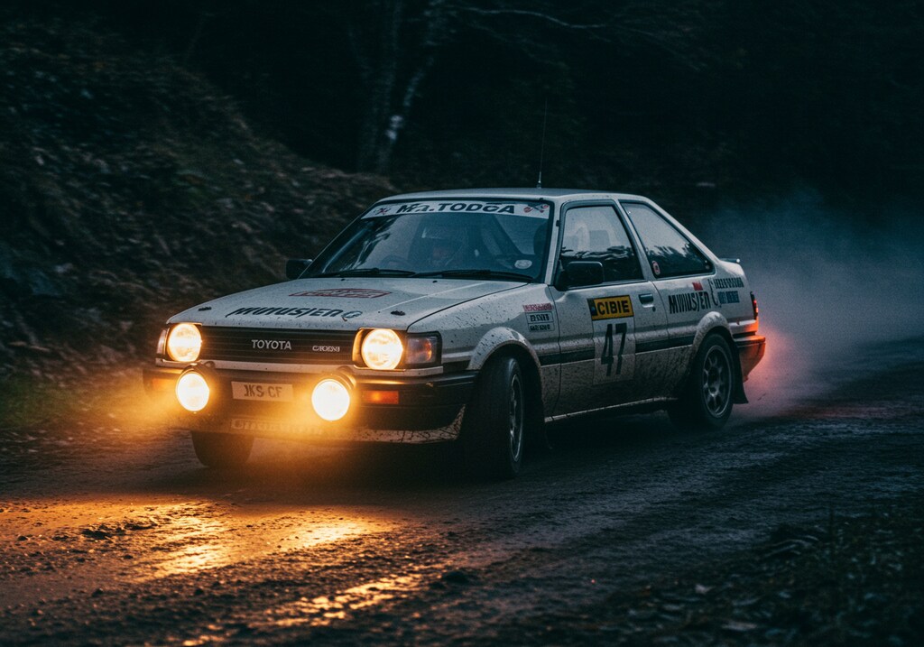 ＴＯＹＯＴＡ　AE86　ラリー仕様