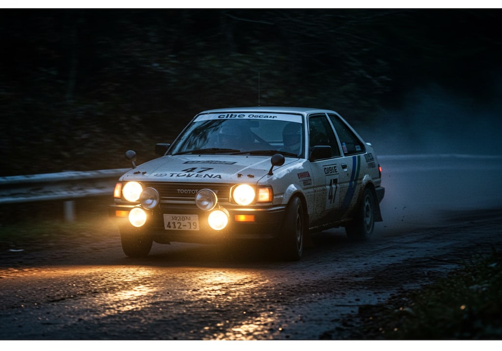ＴＯＹＯＴＡ　AE86　ラリー仕様