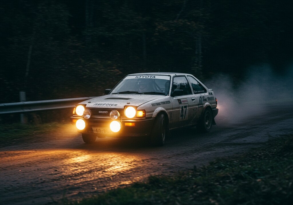 ＴＯＹＯＴＡ　AE86　ラリー仕様