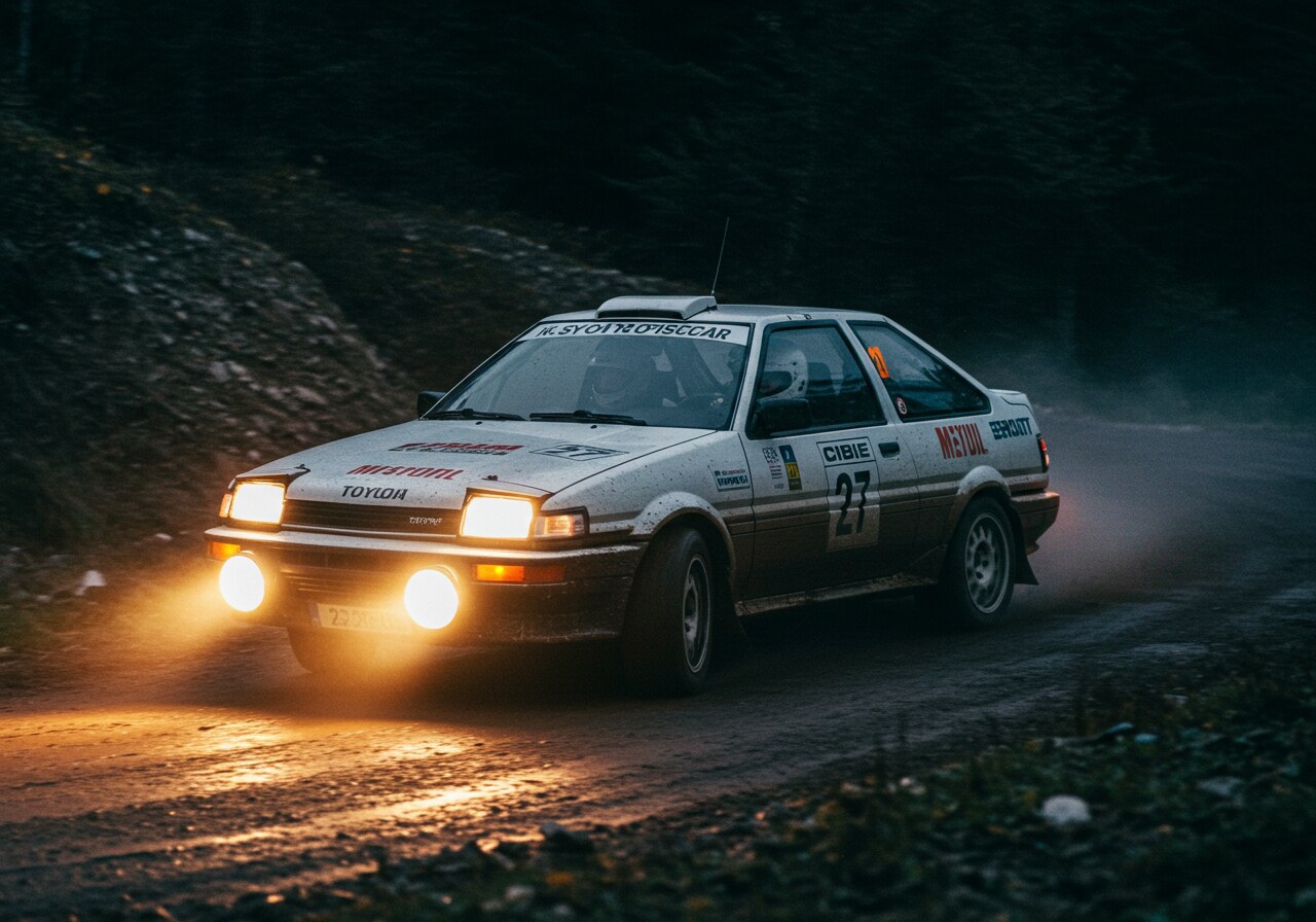 ＴＯＹＯＴＡ　AE86　ラリー仕様