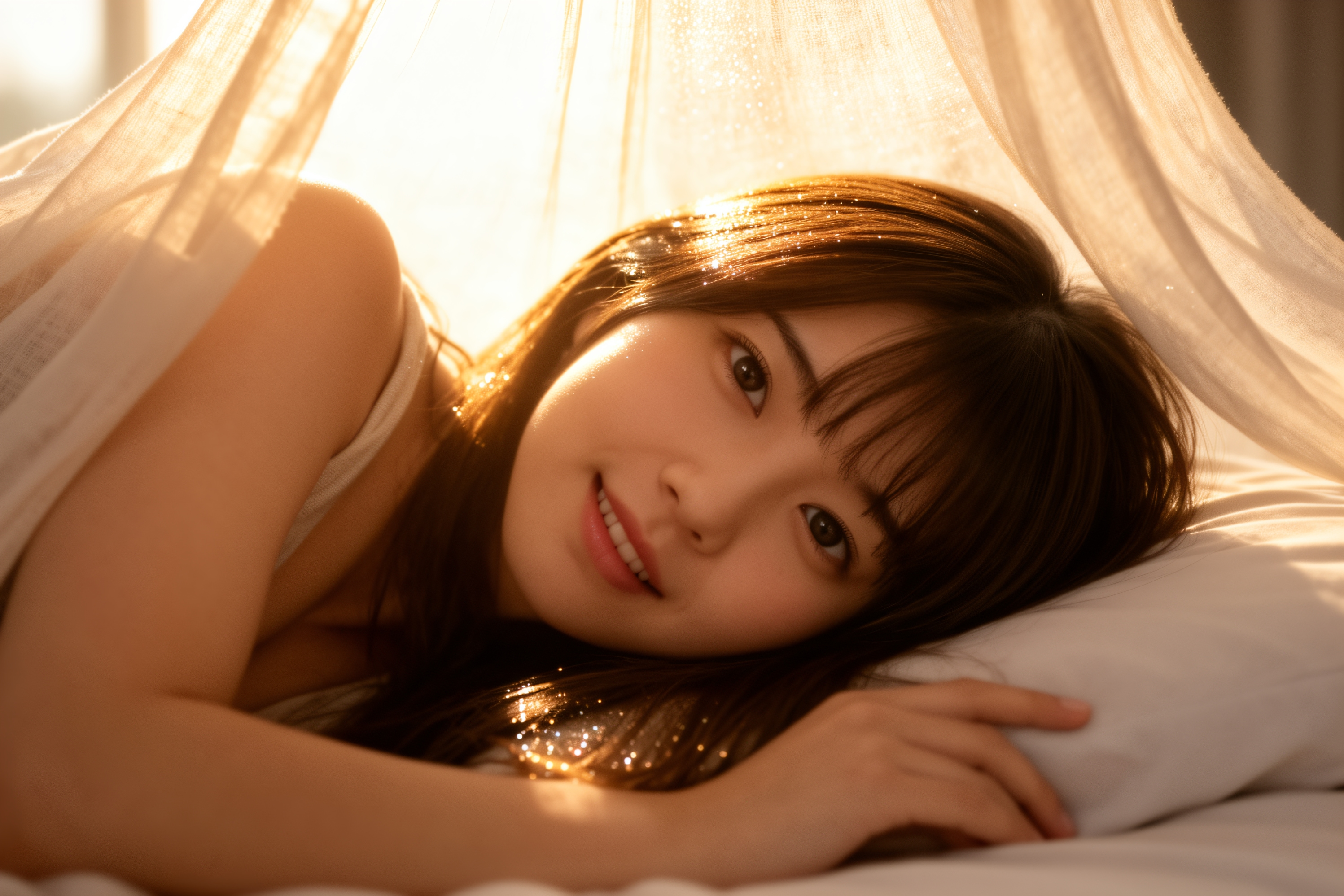 朝のベッド