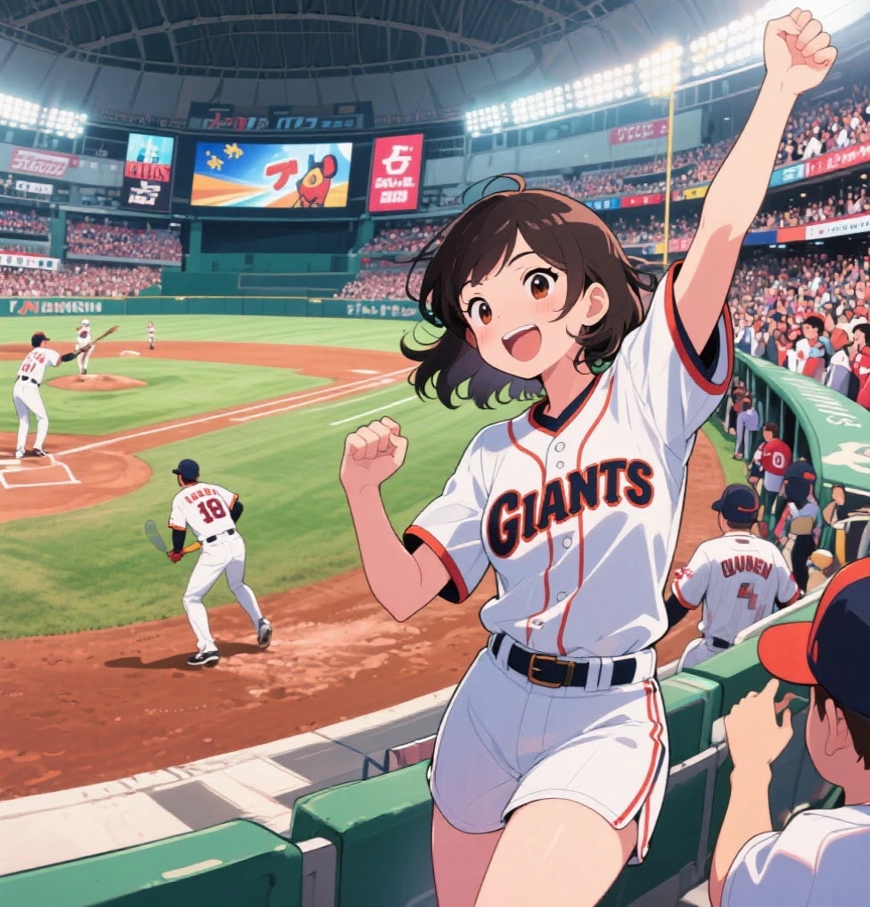 この応援、絶対に届け！⚾