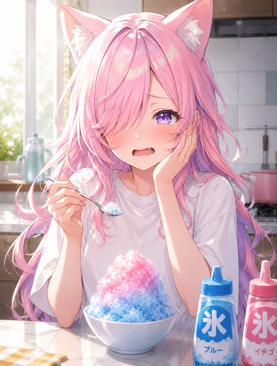 にゃ〜…