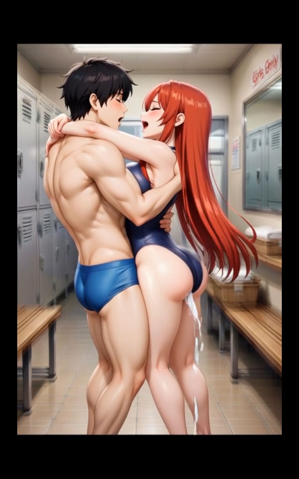 「先輩の…アツいのが…出てる…♥️」