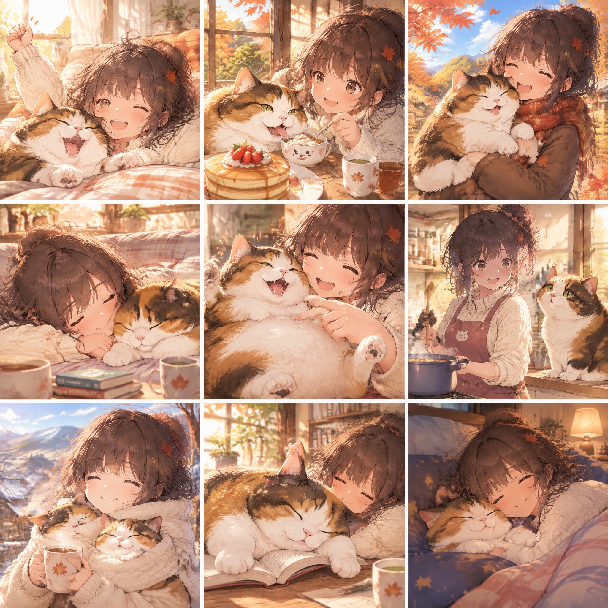 三毛殿との思い出（４）三毛殿　GPTimages2.5 | の人気AIイラスト・グラビア