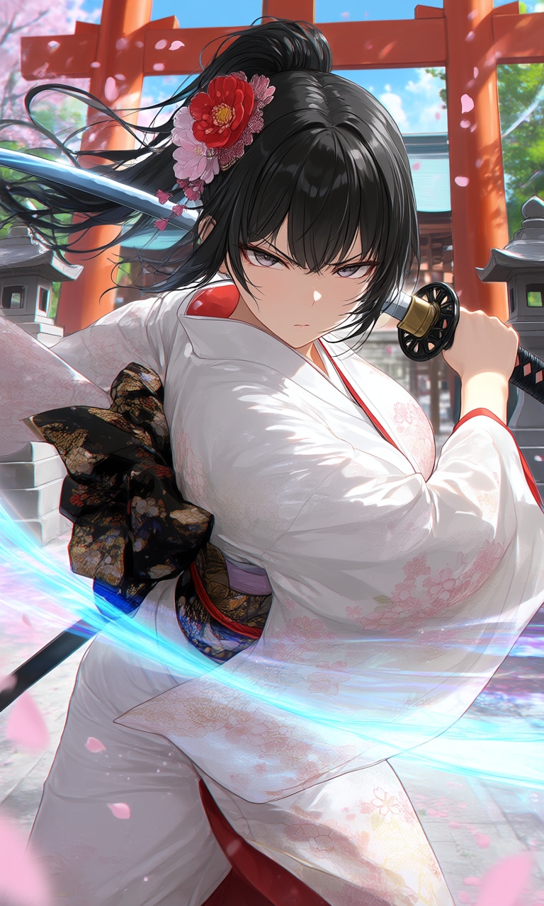 剣人女子 | の人気AIイラスト・グラビア