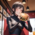 抜け忍、ハンバーガーを食べる！ 4枚目