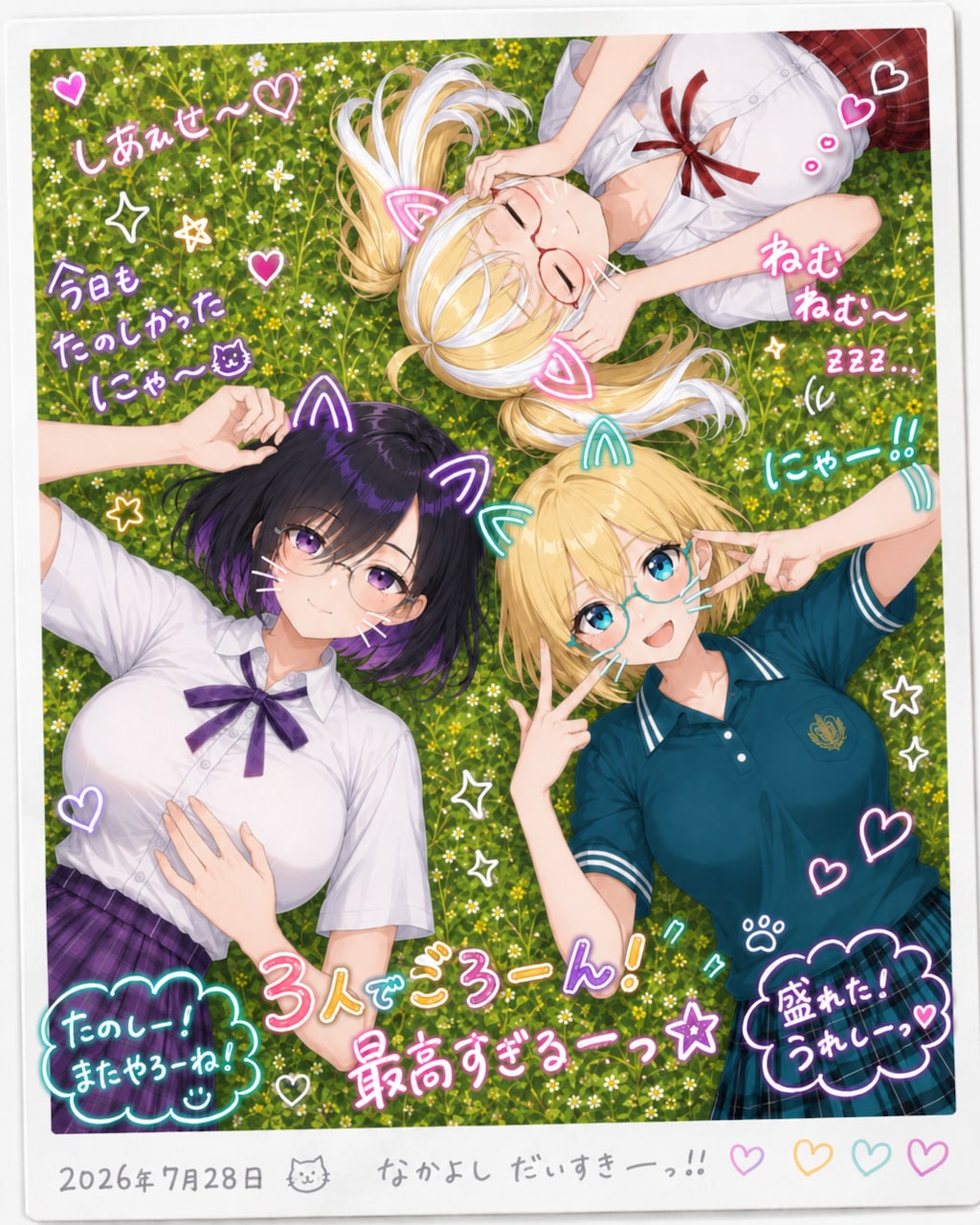 お疲れにゃ～🐈️