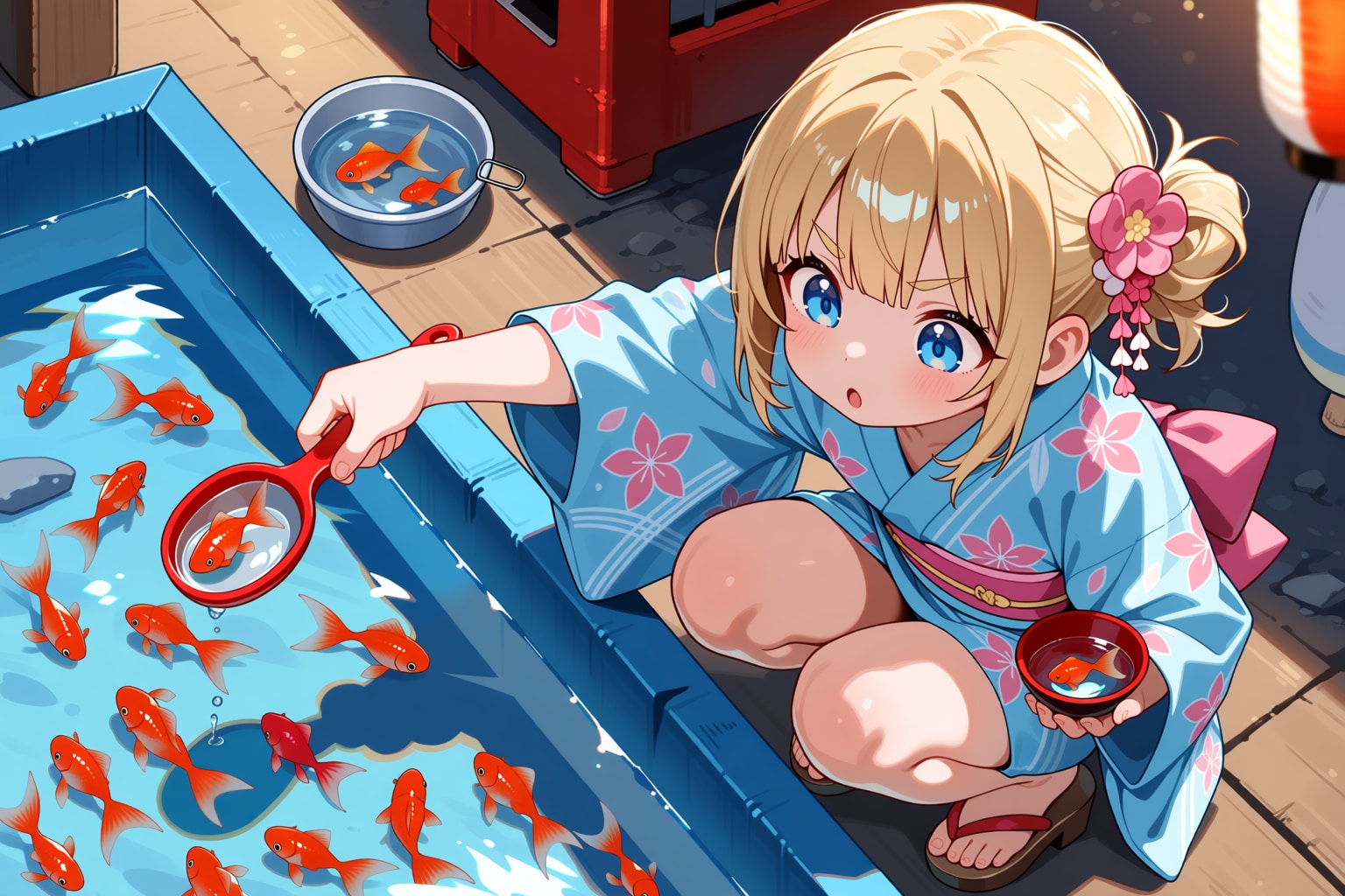 【実験】Animaで金魚すくい