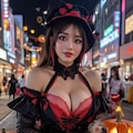 ハロウィン美女 4枚目