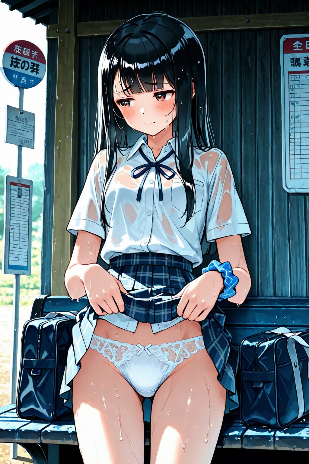 夕立と少女3