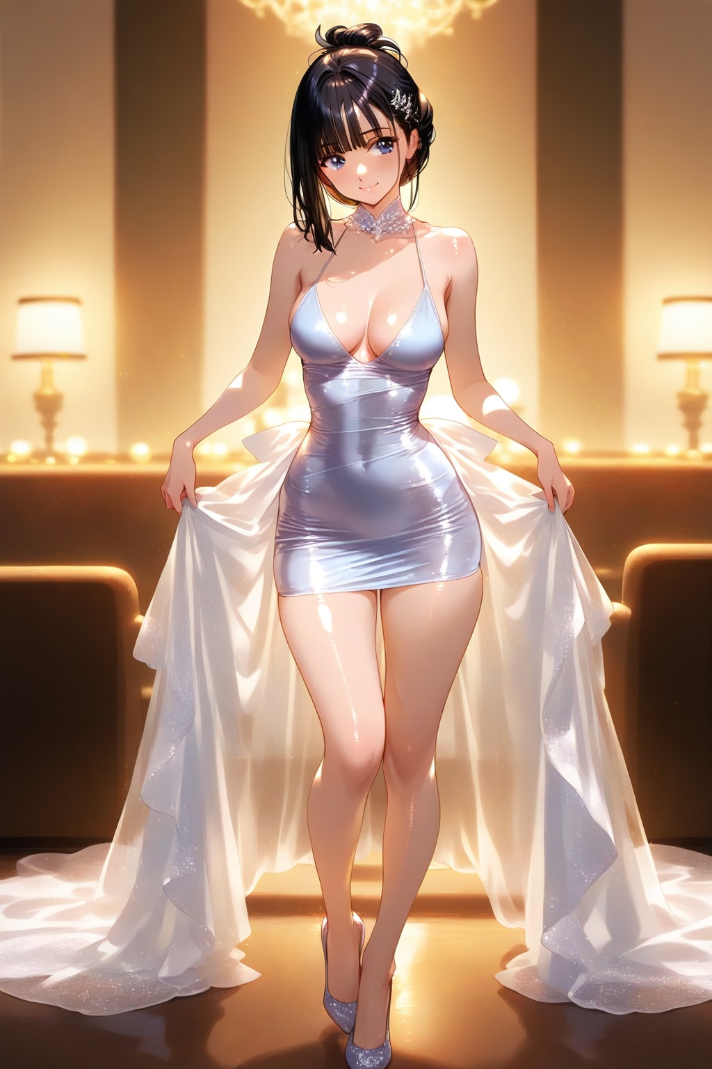 白いドレス２
