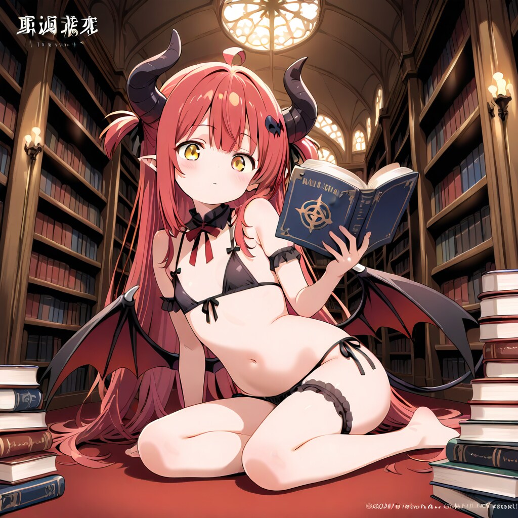 harpyで図書館の悪魔っ子260512