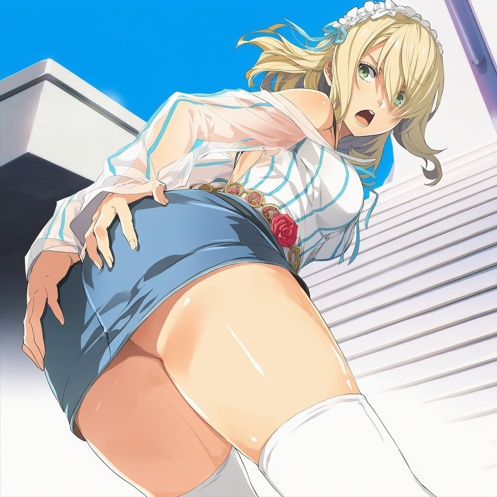 絶対見上げるんじゃないぞ