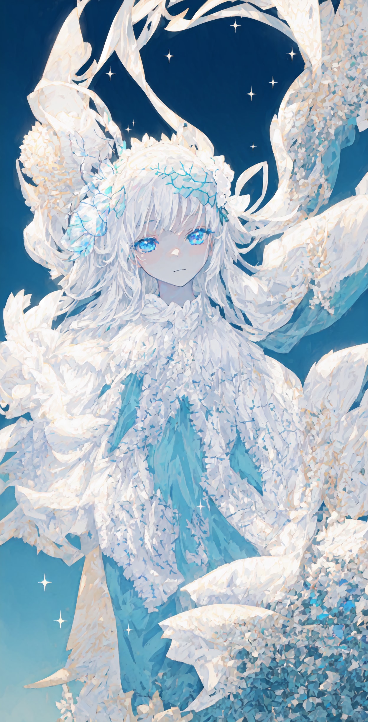 白の巫女 | の人気AIイラスト・グラビア