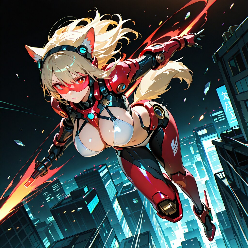 空飛ぶキャットサイボーグ