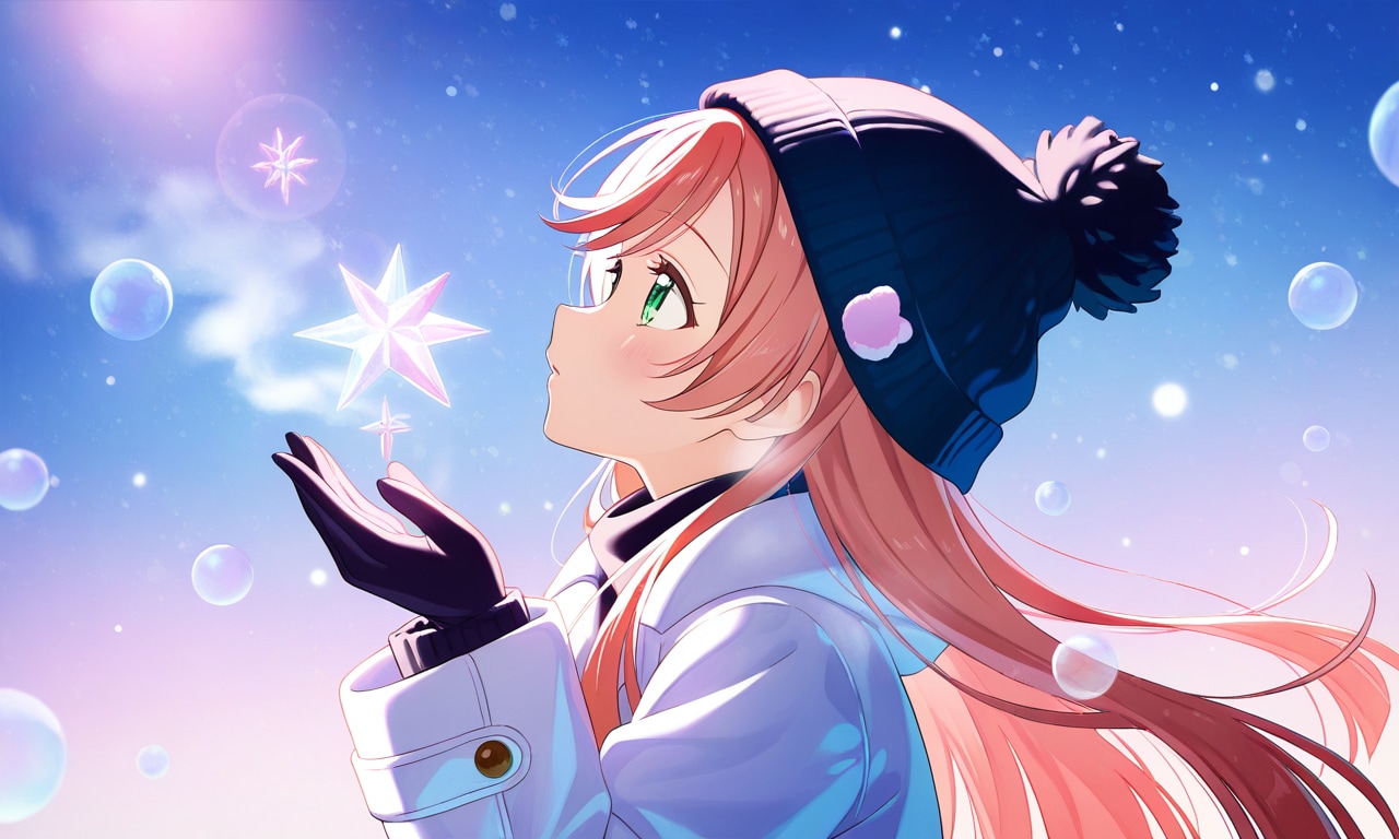 雪の世界・虹ヶ丘ましろ。 | の人気AIイラスト・グラビア