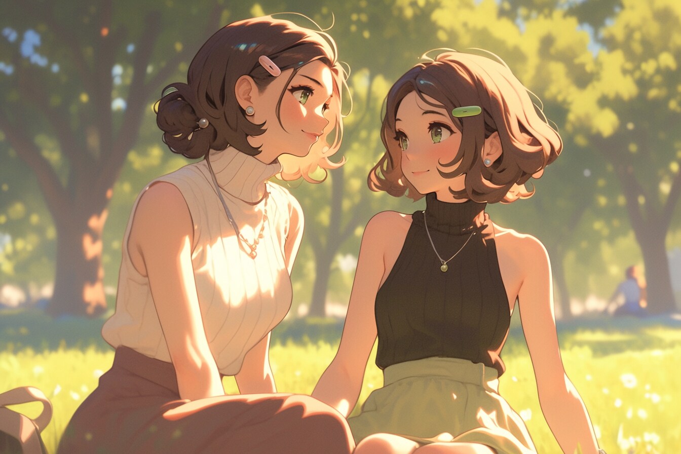 母と娘390