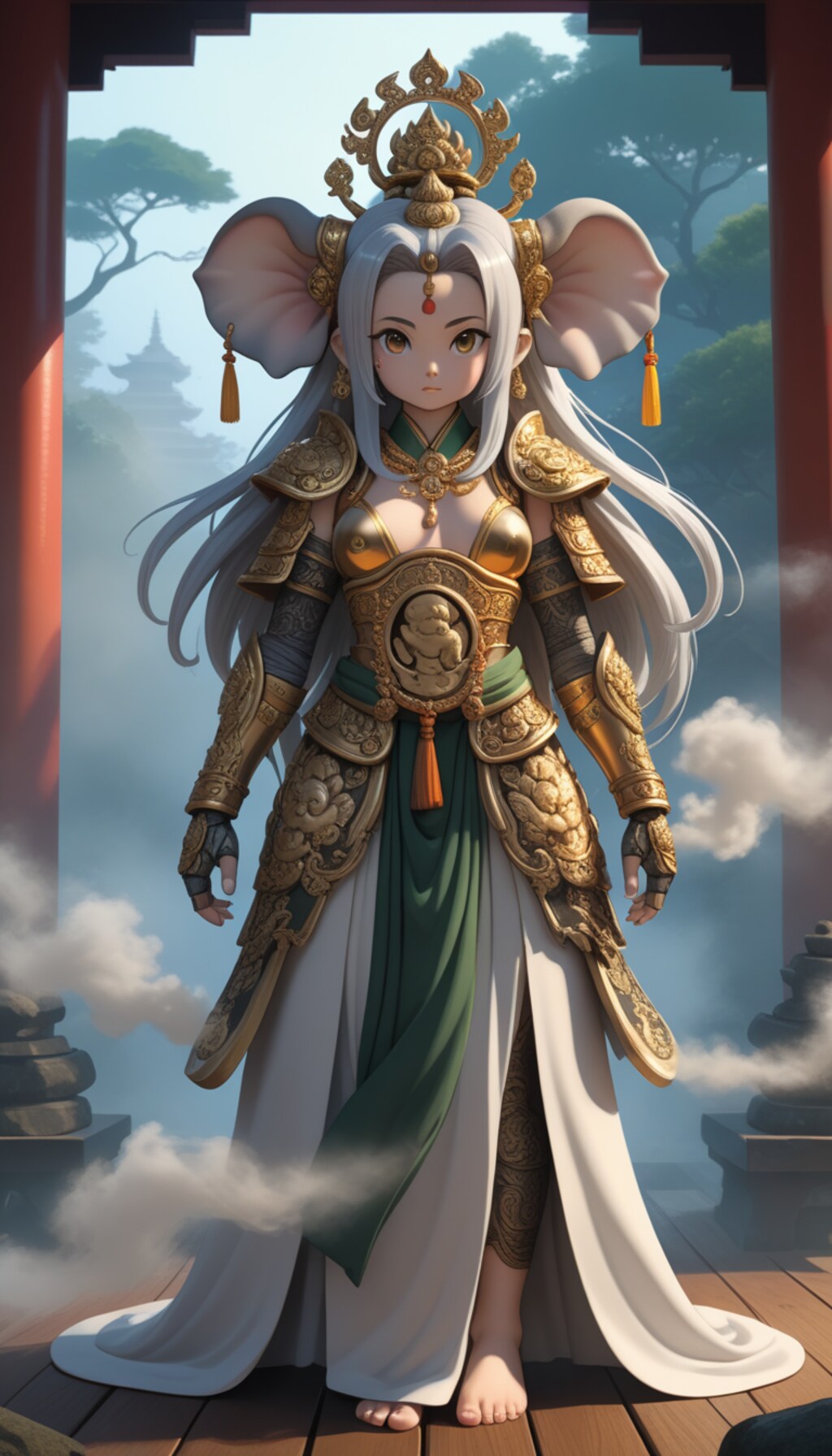 五部浄（ごぶじょう）：興福寺八部衆が一