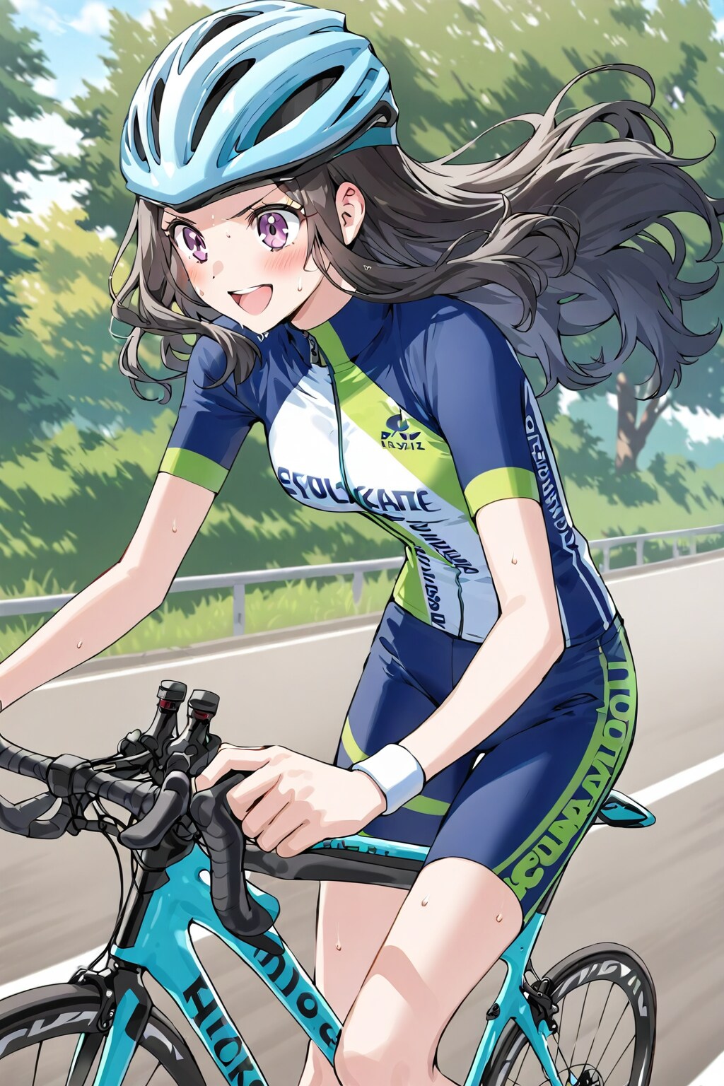 GWは自転車に乗って | の人気AIイラスト・グラビア