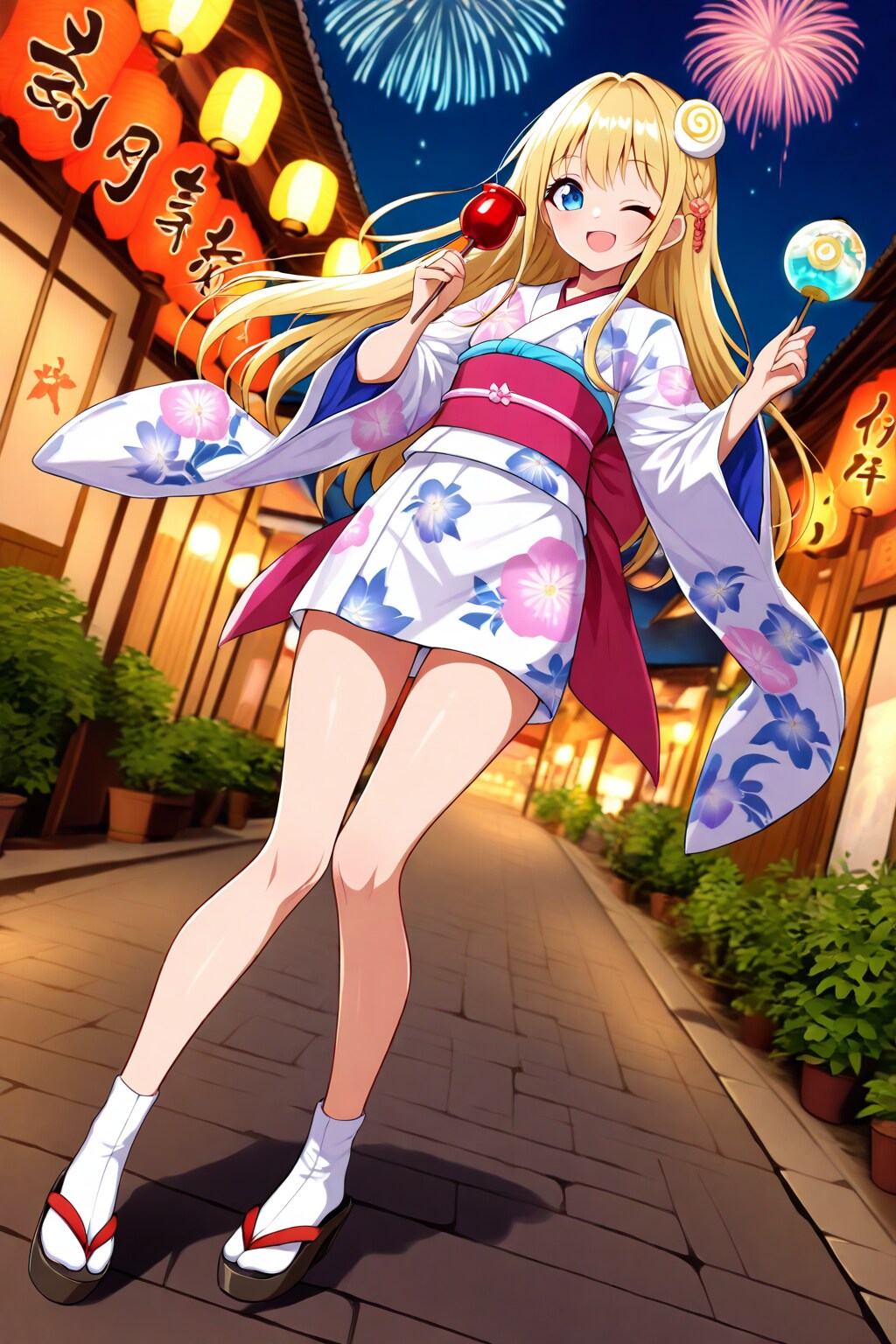 ちちぷいちゃんと夏祭り