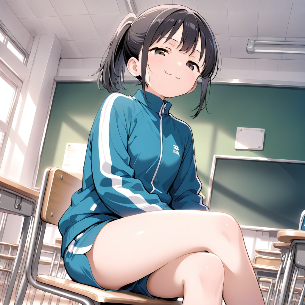 触ってみる？僕の脚 | の人気AIイラスト・グラビア