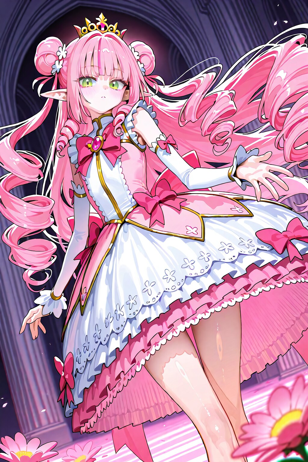 エルフの女の子