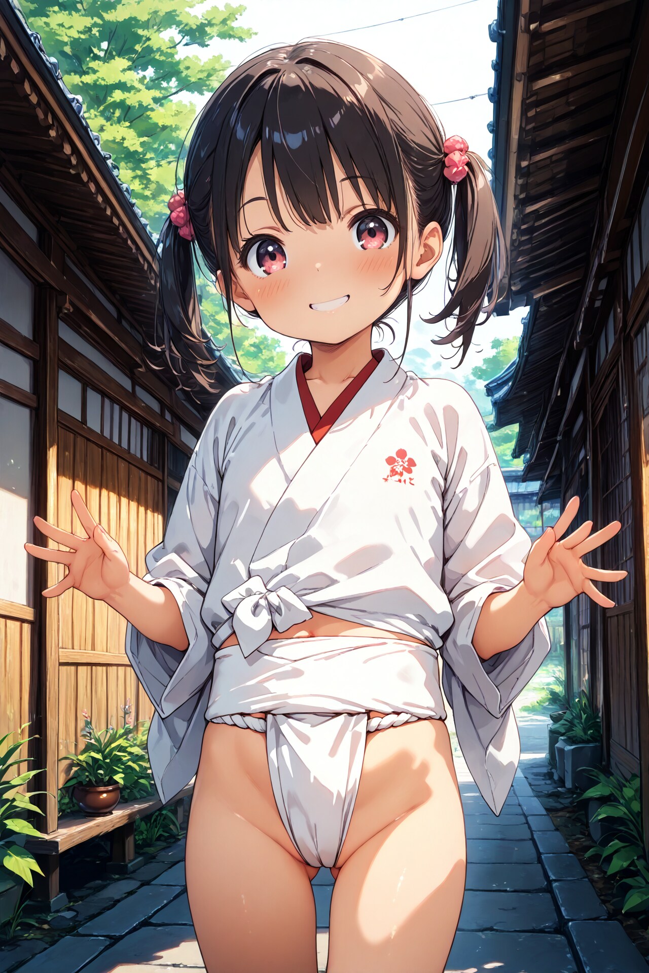 ふんどしお祭り少女(2)