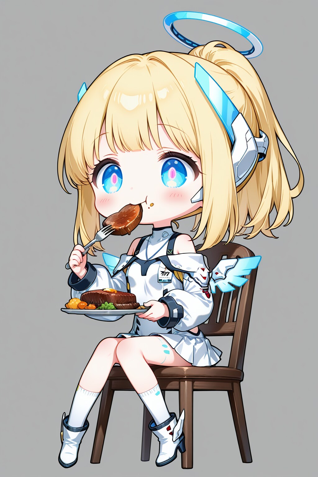 プチエル×ステーキ🥩 | の人気AIイラスト・グラビア