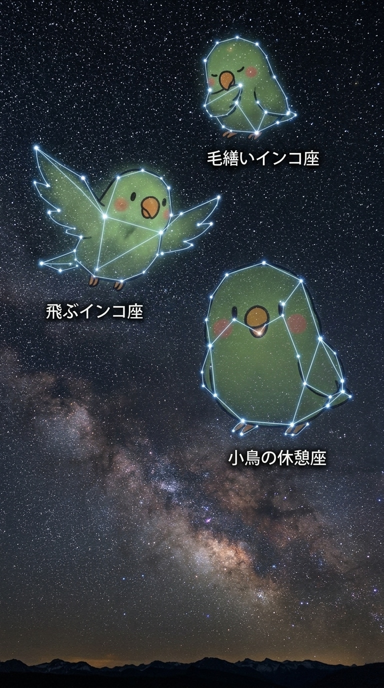 インコ座 | の人気AIイラスト・グラビア